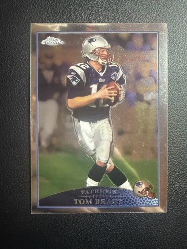 Tom Brady [With Ball] #TC70 2009 Topps Chrome card