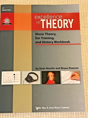 Excellence in Theory Music Theory, Ear Training, and History Workbook (Book One) - 第 1/5 張圖片