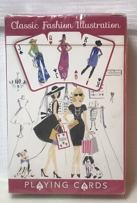 Sarah Gunn & Julie Starr s Classic Fashion Illustration Women Playing Cards Deck
