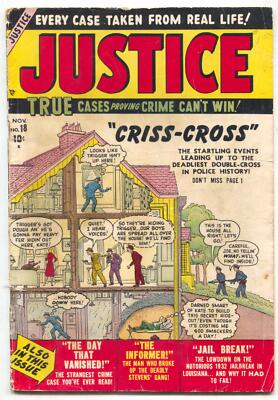 Justice #18 1950 - Atlas -VG- - Comic Book | eBay