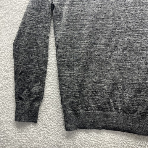 H&m Shirt Womens Small Gray Basics Long Sleeve Cotton Preppy Chore Active Fit - Picture 14 of 19