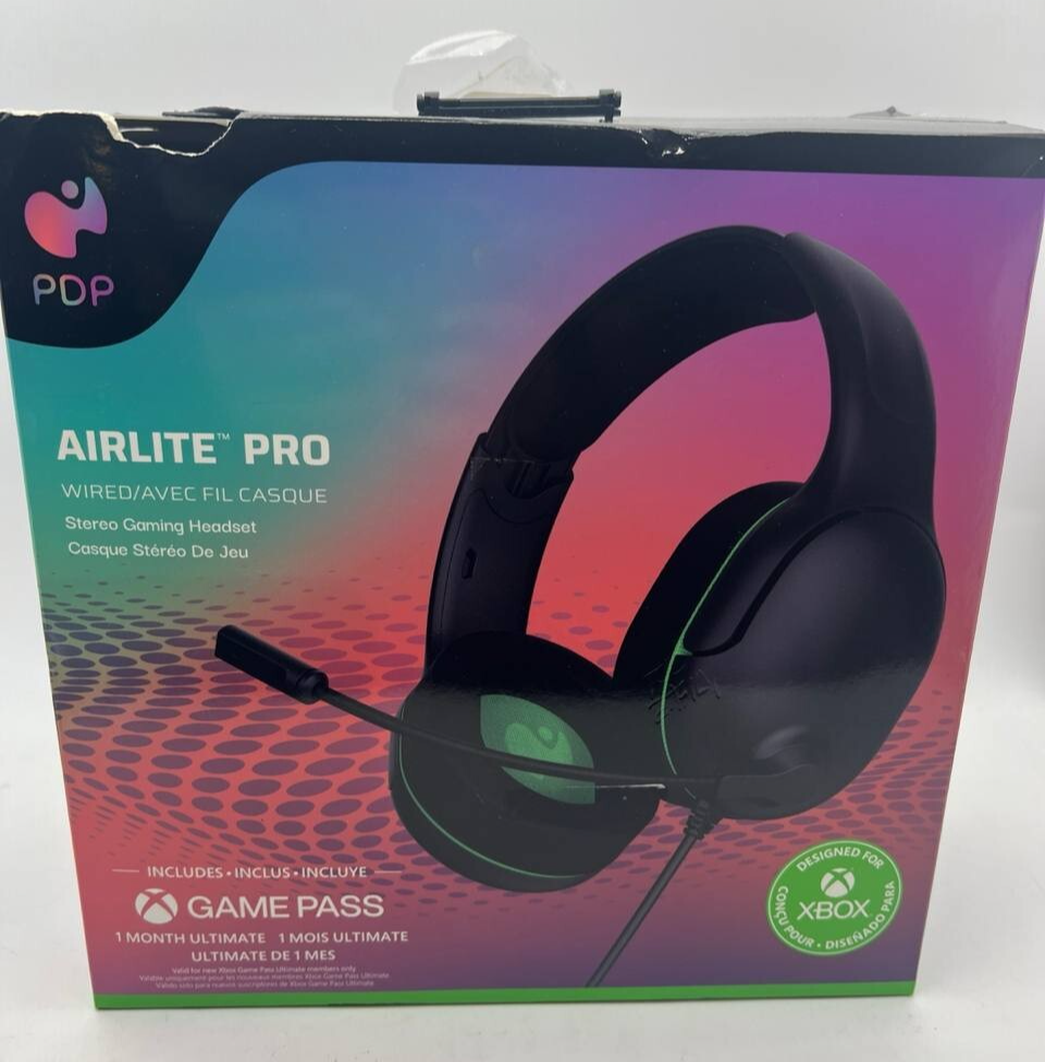 PDP Airlite Pro Wired Gaming Headset Over the Ear Headphones for Xbox One X  S PC