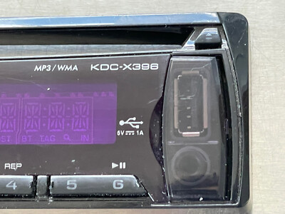 KENWOOD KDC-X396 CAR STEREO ONLY KENWOOD KDC-X396 FACEPLATE ONLY