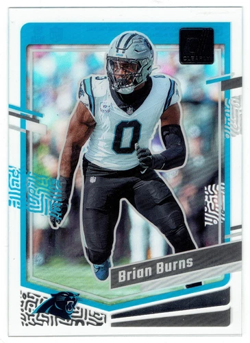 2023 Panini Clearly Donruss Brian Burns #8