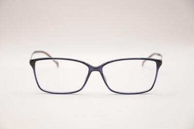 STEPPER SI-30046 F550 GLASSES RECTANGULAR EYEGLASS FRAMES PURPLE 52-12-130 USED*