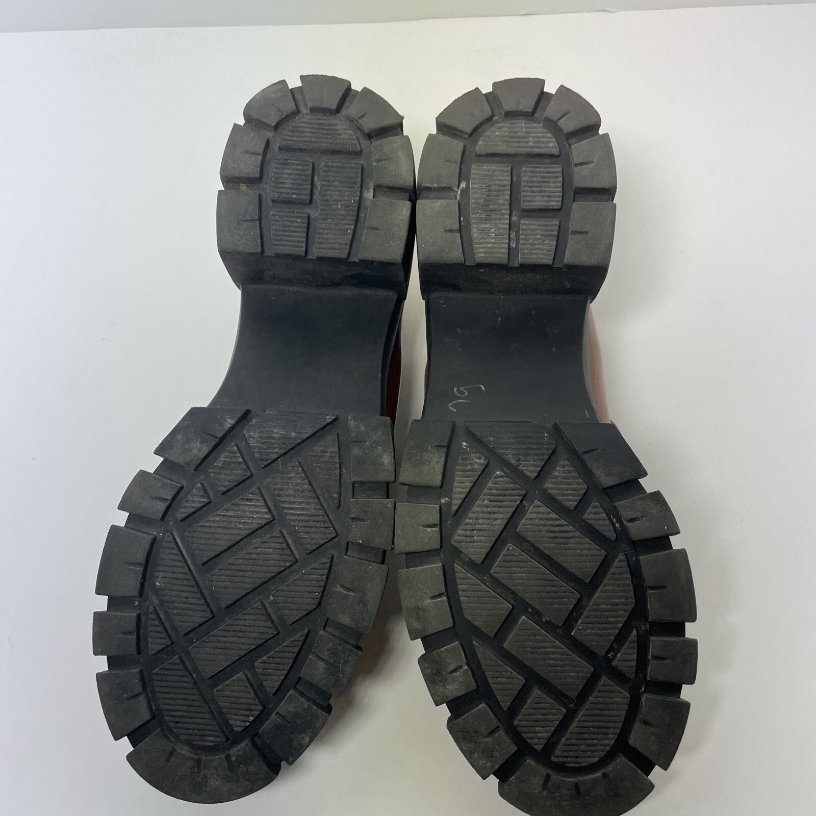 Madden girl 9 Hoxton Brown chunky platform loafers Y2… Gem