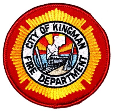 KINGMAN   FIRE DEPARTMENT - ARIZONA AZ Fire Patch EMS Rescue Public Safety 3.5 