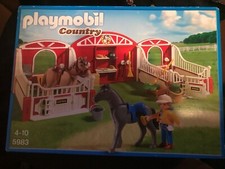 Playmobil Country 5983 - Pferdestall Pferdebox Pferde Tiere neu