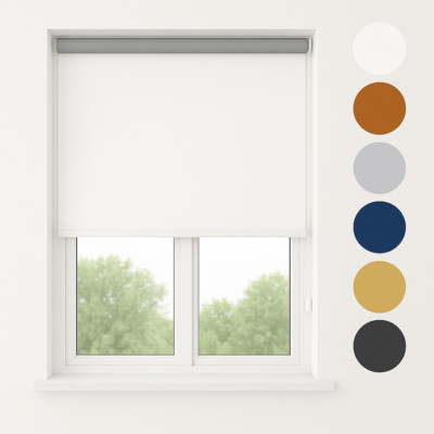 Thermo Rollo Verdunkelungsrollo Klemmfix ohne Bohren Fensterrollo Seitenzugrollo
