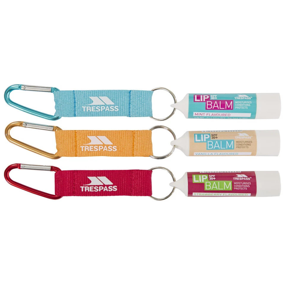 Trespass Kist LSF 30+ Sport-Lippenbalsam - neuwertig, Erdbeere oder Vanille