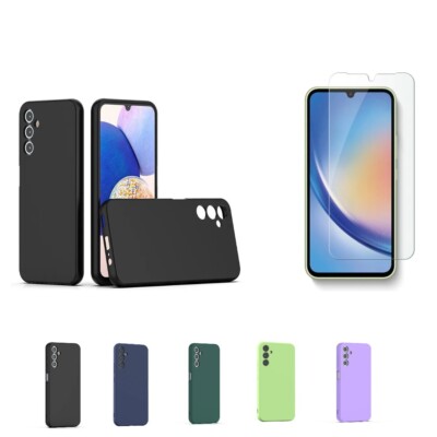 Handyhülle für Samsung Galaxy A17 5G / A16 / A37 / A57 Schutz Hülle + Schutzglas