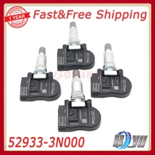 Set of (4) TIRE PRESSURE MONITOR SENSOR TPMS For Hyundai Kia 315Mhz 52933-3N000