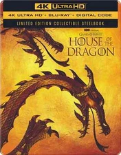House of the Dragon 4K Ultra HD Limited Edition Collectible Steelbook - Season 1
