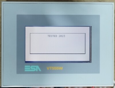 TESTED        ESA VT555W   REV:1  --  VT555WA 0000  --  VT 555 WA 0000