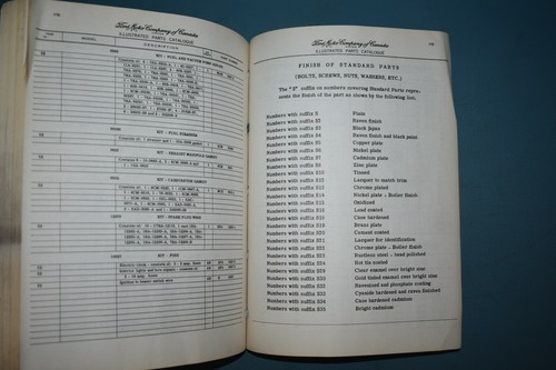 1952 Mercury Monarch Chassis Parts Catalogue List Book Manual Catalog Canadian - Picture 10 of 10