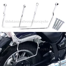 Saddle Bag Support Brackets Bars for 1999-up Yamaha V Star 1100 Classic Custom