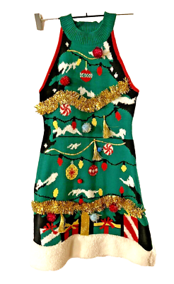 Small Ugly Christmas Sweater Dress Presents Under The Christmas Tree | eBay Small Ugly Christmas Sweater Dress Presents Under The Christmas Tree | eBay