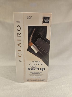 NEW Clairol Temporary Root Touch-Up BLACK Concealing Powder Define Brows
