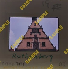 Vintage 35mm Slide - Rothenburg Germany Ratstrinkstube - 1969
