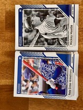 2024 Panini Donruss Baseball Base & Superstars And HOF  Lot Of 52