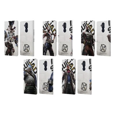 SUICIDE SQUAD: KILL THE JUSTICE LEAGUE KEY ART LEATHER BOOK CASE NOKIA PHONES