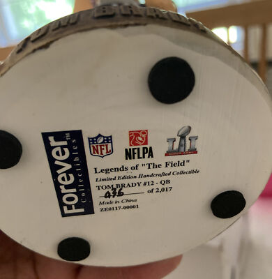 NFL トム ブレディ ボブルヘッド 限定品 Tom Brady Bobblehead Legends of The Field Limited Edition