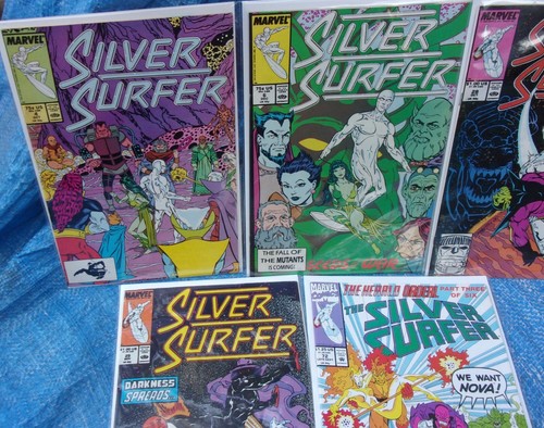 Marvel Comics Silver Surfer 1987 Serie 32 Edición Lote #3 4 5 6 7 12 17 21 27- 127 - Imagen 3 de 14