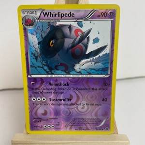 Whirlipede 39/98 Emerging Powers Reverse Holo Uncommon Pokemon Light Play+