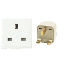 3 X Type G Universal Travel Plug Adapter UK