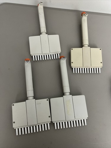 One THERMO Fisherbrand Finnpipette 5-50uL 12 Channel Pipette Pipetman Working - Afbeelding 2 van 4