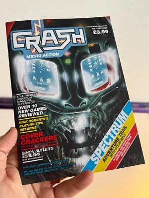 CRASH magazine - Issue #1 - brand new - Sinclair Spectrum