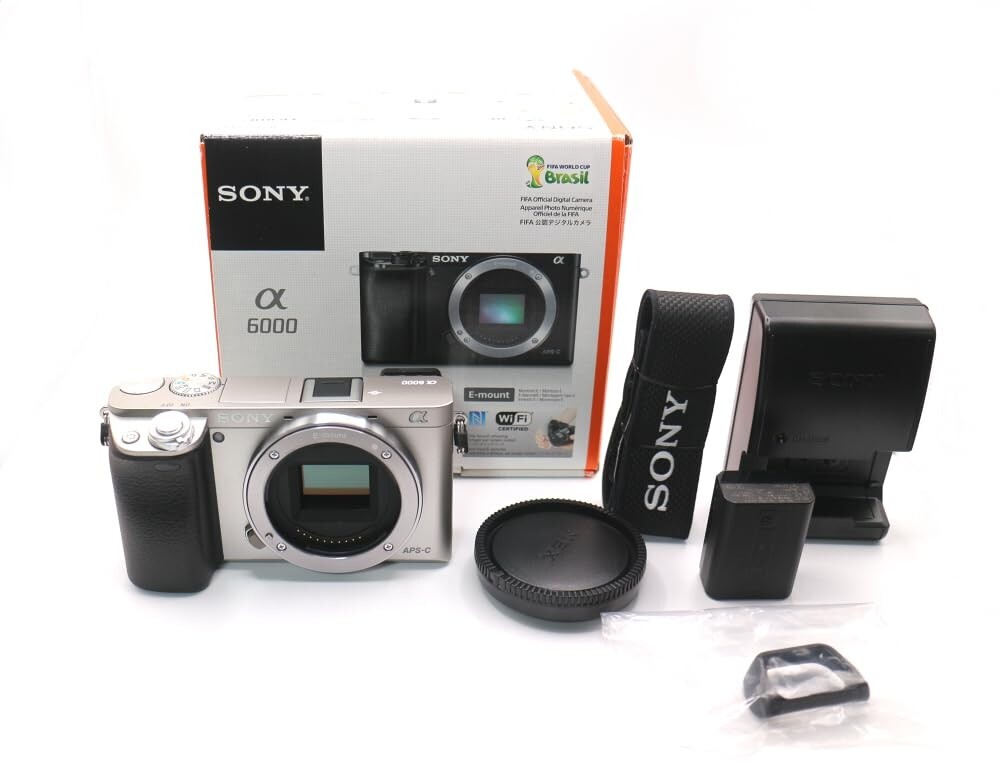 Sony Alpha a6000 Mirrorless Digital Camera 24.3MP SLR Camera with 3.0