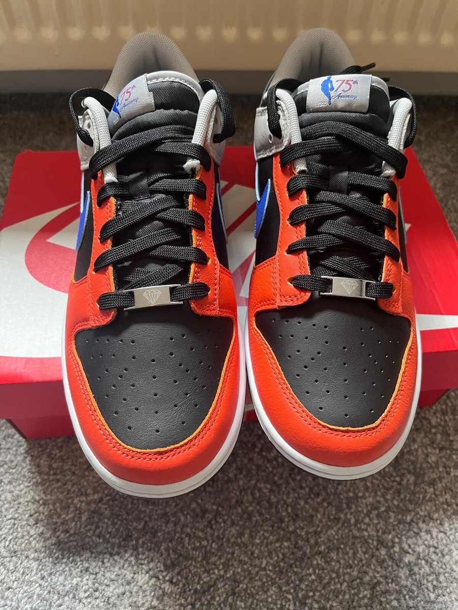 nba x nike dunk low emb knicks