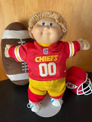KANSAS CITY CHIEFS outfit on Cabbage Patch Kids Boy