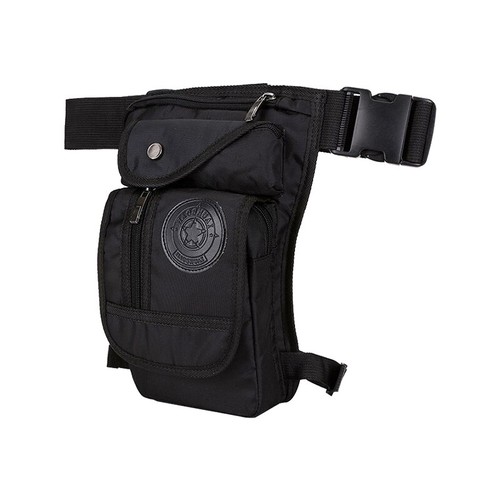 Motorcycle Outdoor Vintage canvas Drop Leg Bag Tactical Thigh Waist Fanny Pack - Picture 11 of 23