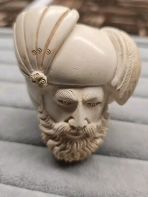 meerschaum estate pipe sultan nice look bent billiard great detail