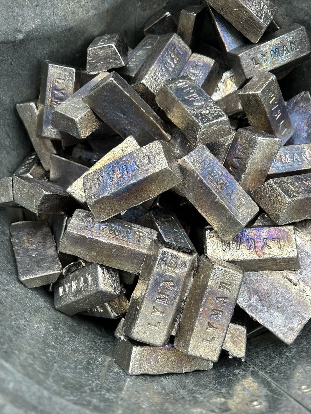 50 Pounds Pure Soft Fluxed 1 Lb Lead Ingots Bullet Sinkers Jig Head