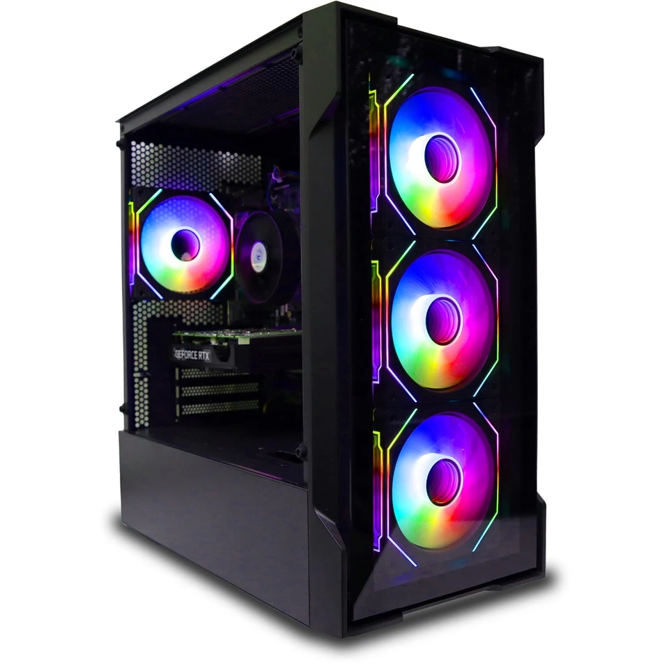 Gaming Rápido PC Intel Quad Core i7, 16GB RAM, GTX 1650 , 1TB SSD, Windows 10 - Imagen 2 de 4