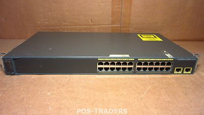 Cisco Catalyst 2960-S WS-C2960-24TT-L 24-Port 10/100 Managed Network Switch