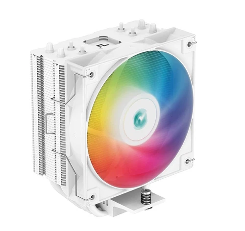 DeepCool AG400 ARGB WHITE Single Tower CPU Cooler, TDP 220W, 120mm Static ARGB F