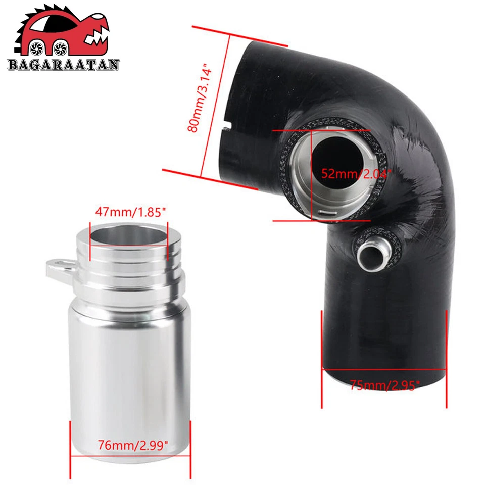 Actualización de manguera de tubo de entrada turbo para BMW N20/N26 2.0T 125i 228i 320i 328i 520i 528i Foto 2 de 4