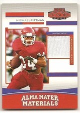 2003 PLAYOFF HONORS MICHAEL PITTMAN ALMA MATER MATERIALS #122/400 FRESNO STATE
