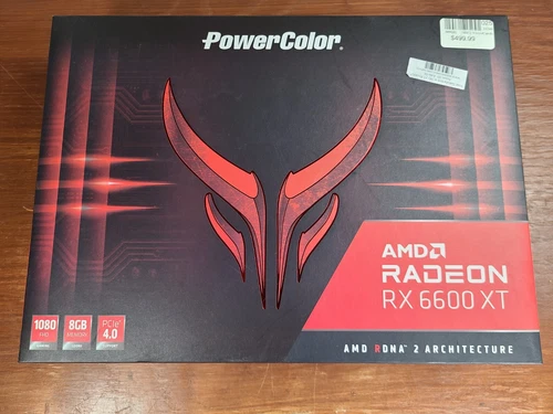 PowerColor Red Devil AMD Radeon RX 6600 XT 8GB GDDR6 Graphics Card