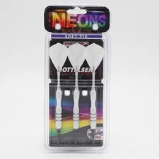 Bottelsen NEONS Soft Tip Darts White 18-NW3 NEW!!