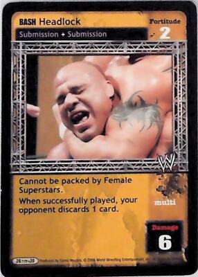 Raw Deal CCG BASH Headlock - Great American Bash