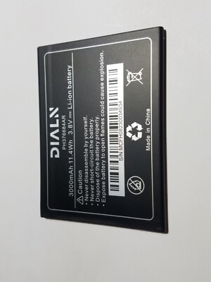 Rare Original Battery For DIALN MAXSIP X62 PH376684AR 3000mAh 3.87V State Phone