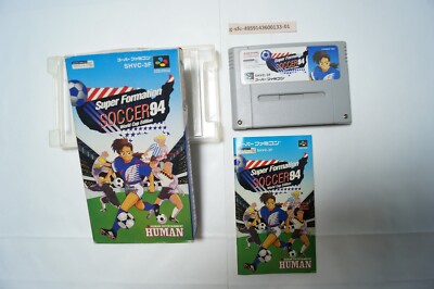 Super Formation Soccer 94 World Cup Edition 1994 Box Manual Nintendo ...