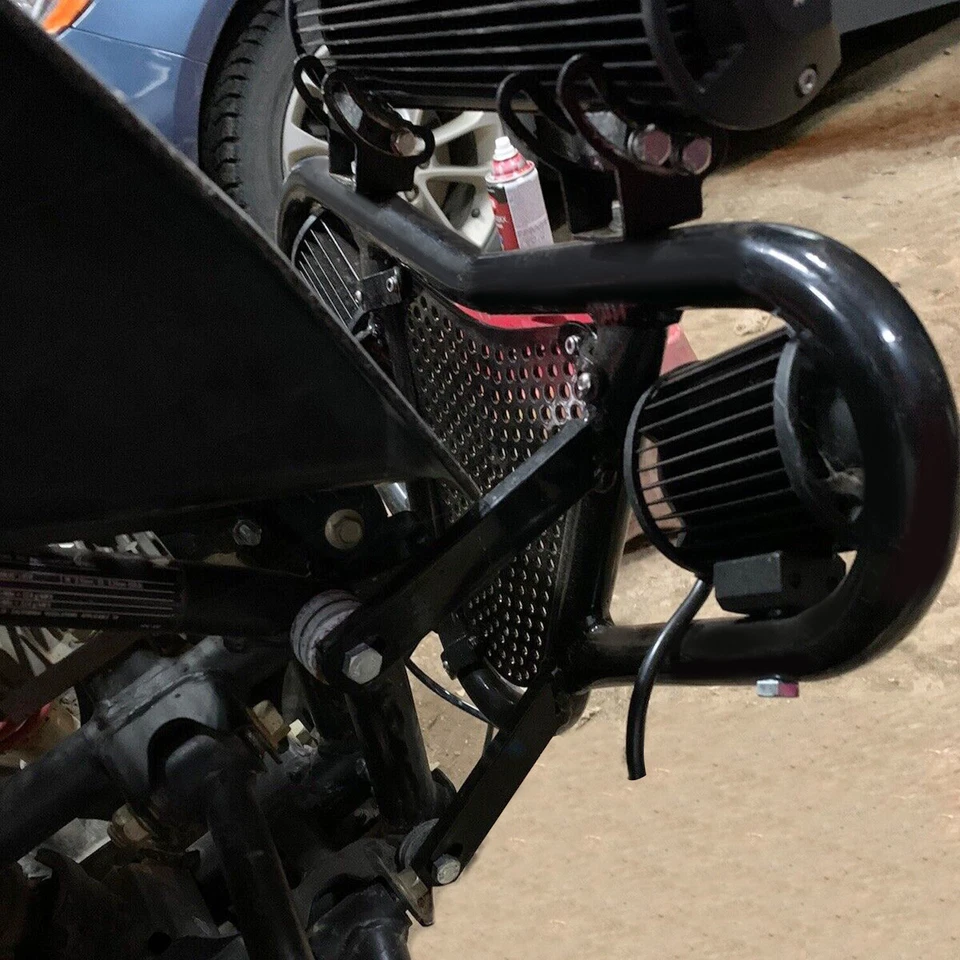 Parachoques delantero de aluminio para Suzuki LTZ400 2003-2014 / Kawasaki KFX400 2003-2006 Foto 4 de 4