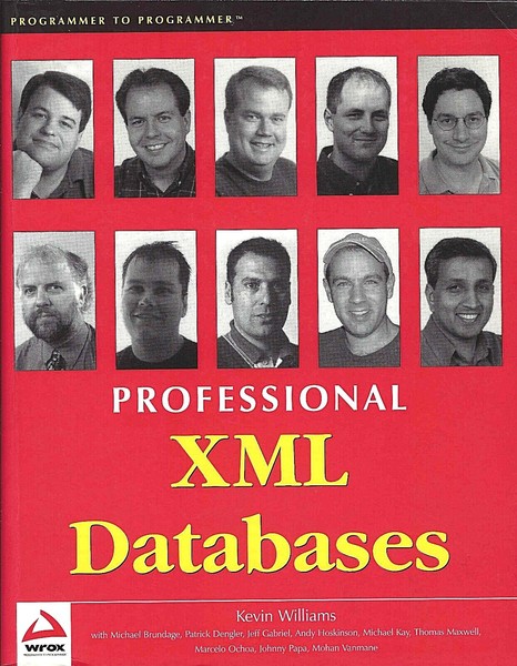 Bases de datos profesionales Xml Kevin Williams almacenamiento de datos modelos de acceso relacional