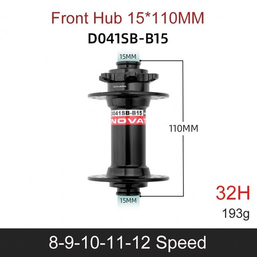 Mtb 28 36H HG Bicycle Hub 32H Disc Brake Hubs Front Rear Bearing Thru BOOST QR - Picture 10 of 36